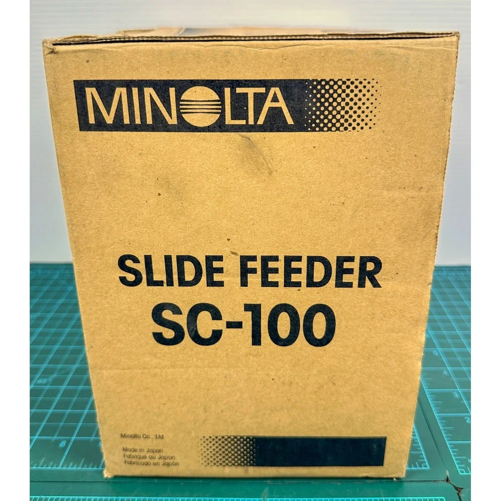 Minolta Slide Feeder SC-100 for Film Scanners 2883-210 New in Box Vintage